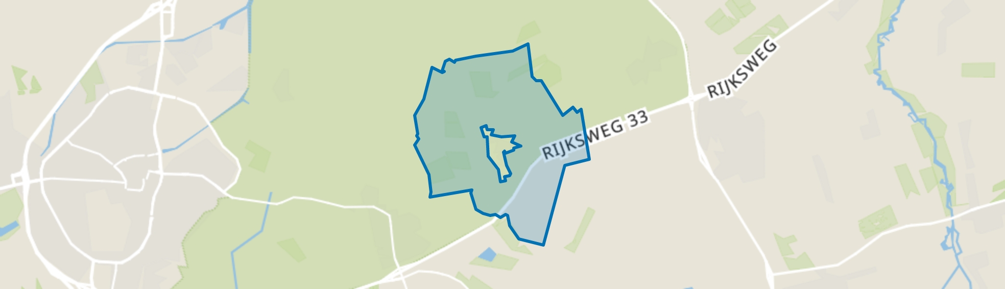 Verspreide huizen Anderen, Gasteren map