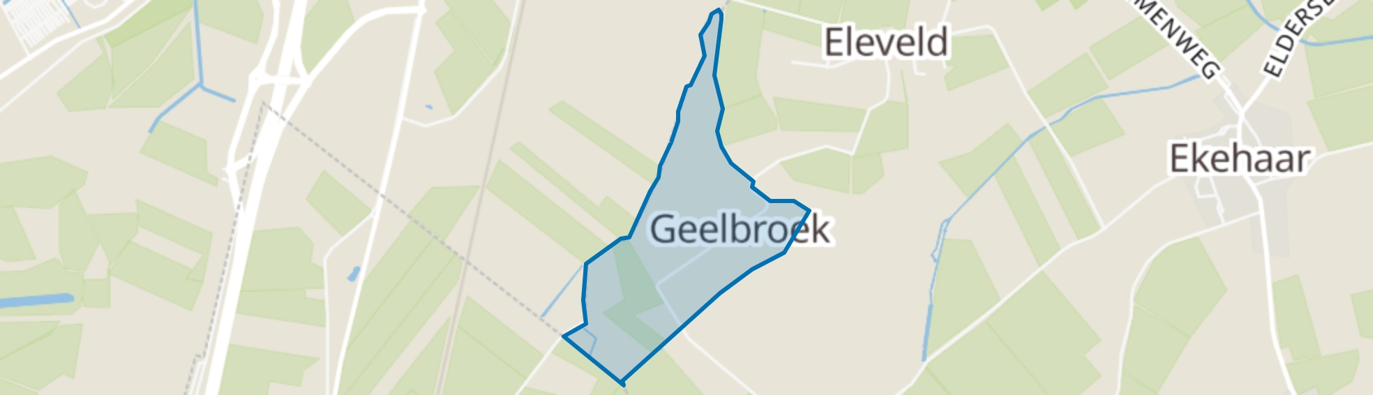 Geelbroek map