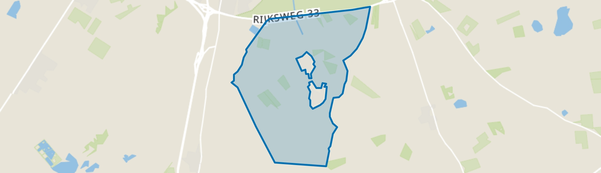 Verspreide huizen Ekehaar, Geelbroek map