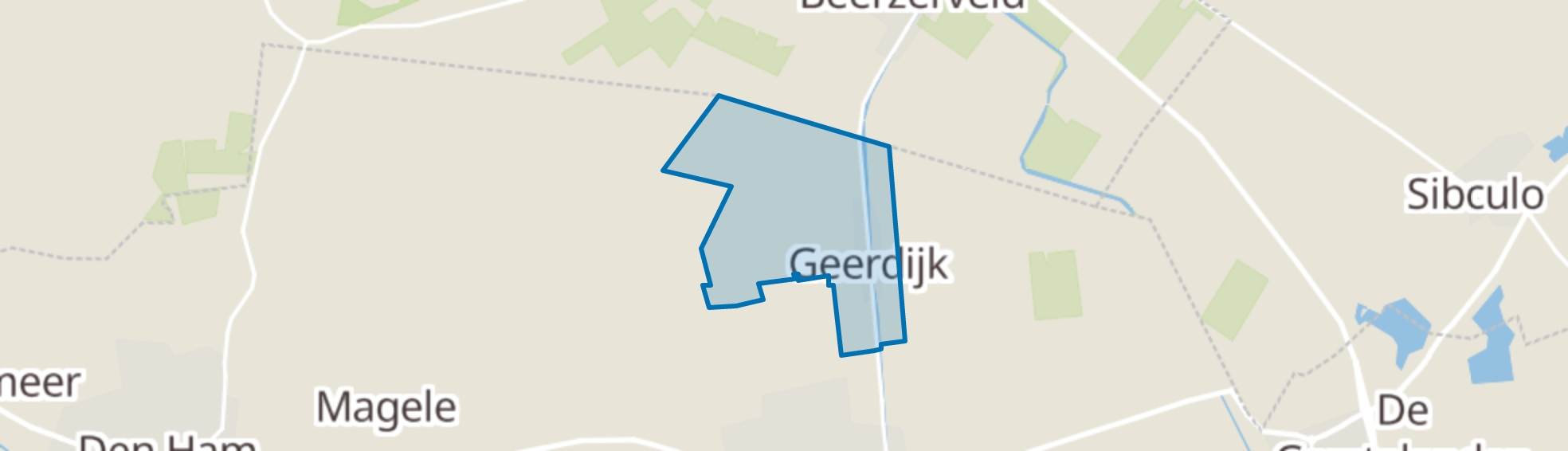 Geerdijk map