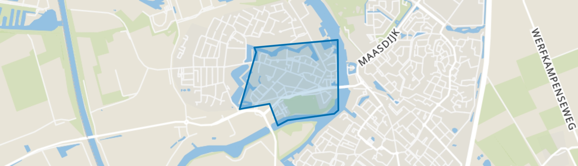 Geertruidenberg-Kom, Geertruidenberg map