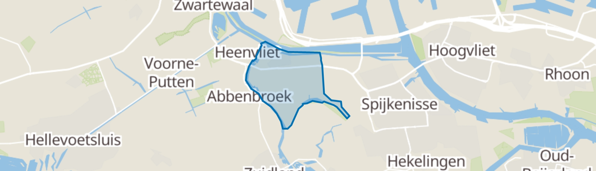 Geervliet map