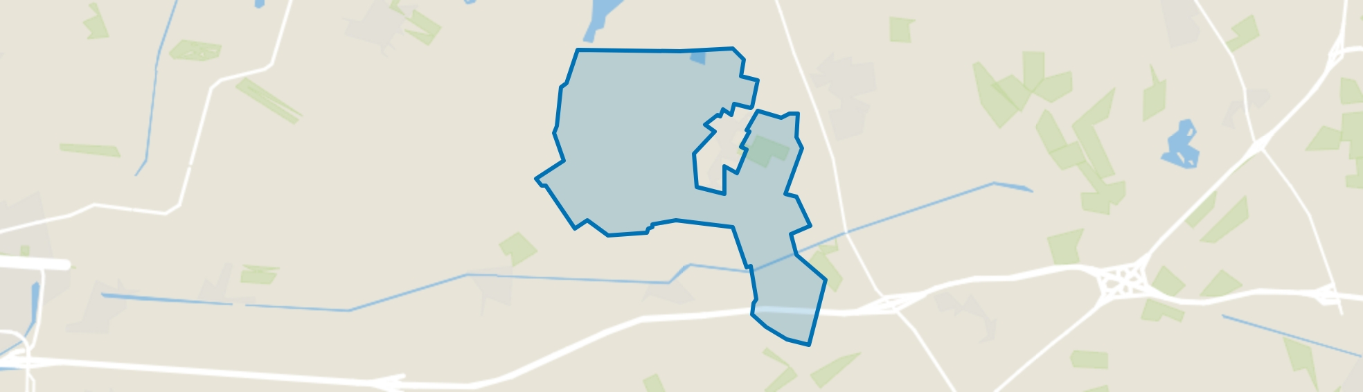 Verspreide huizen Gees, Gees map