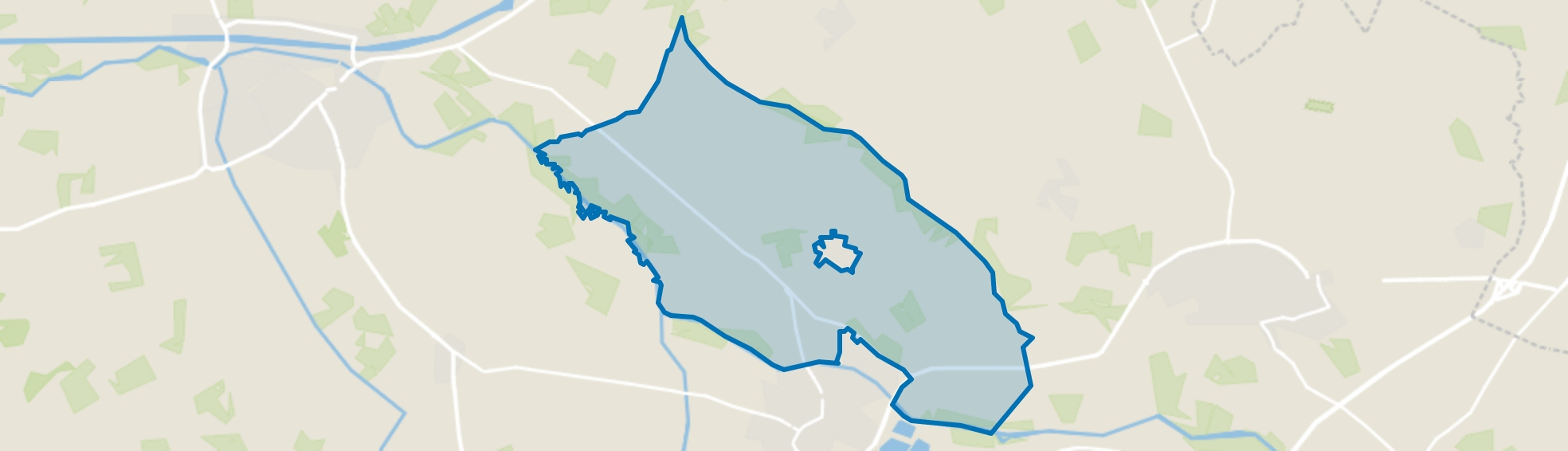 Verspreide huizen Geesteren, Geesteren (GE) map