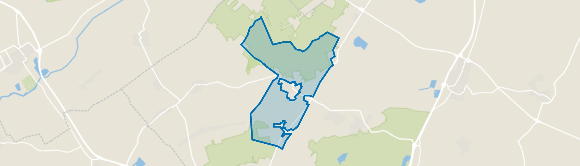 Verspreide huizen Diever, Geeuwenbrug map