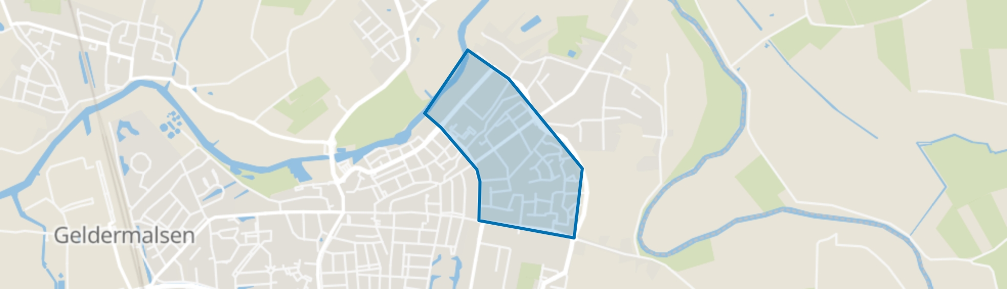 Geldermalsen Oost, Geldermalsen map