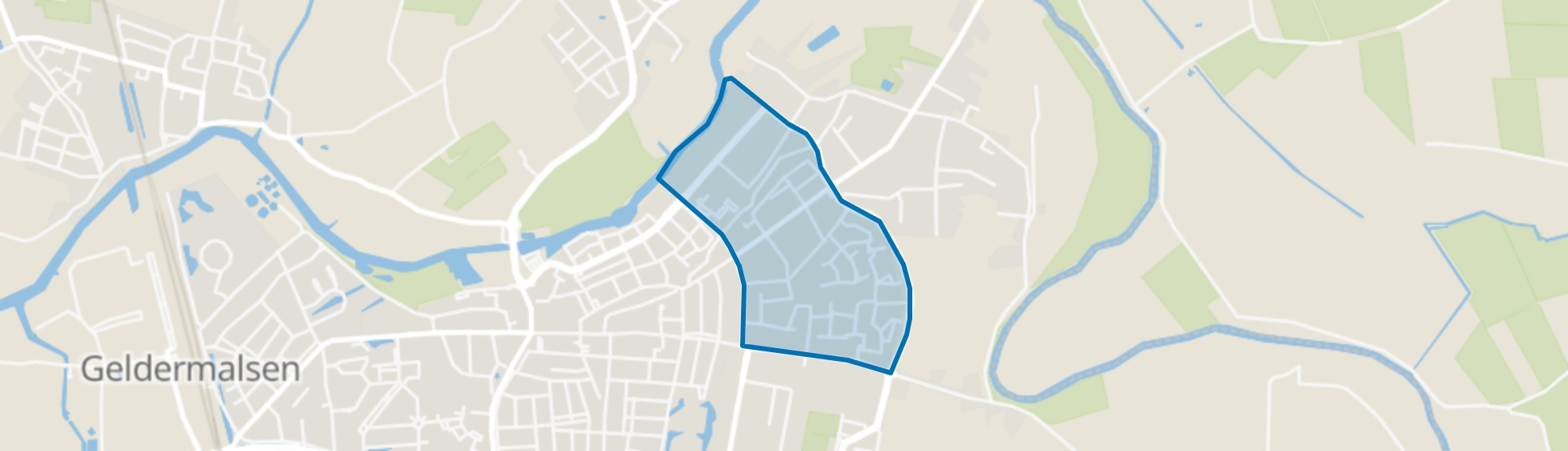 Geldermalsen Oost, Geldermalsen map