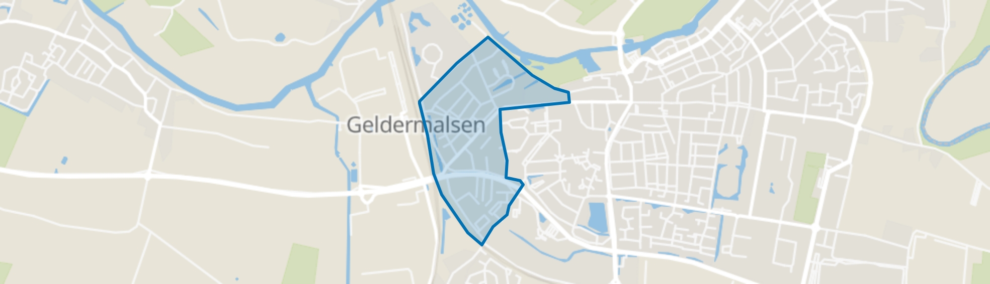 Geldermalsen West, Geldermalsen map