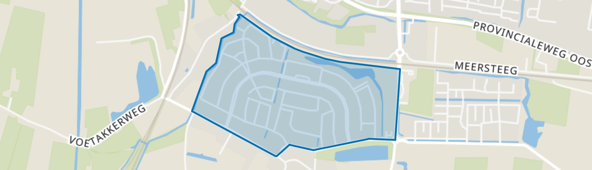Meteren - Kalenberg, Geldermalsen map