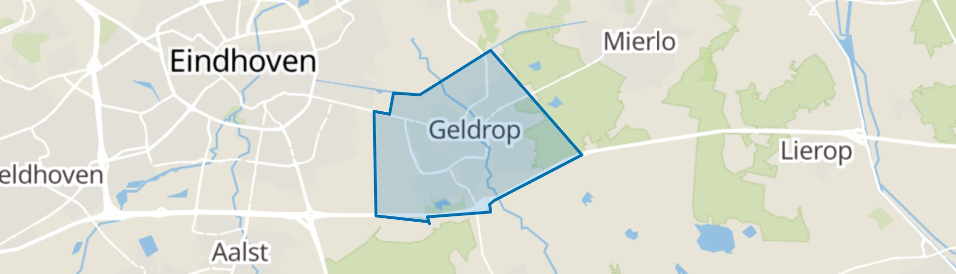 Geldrop map