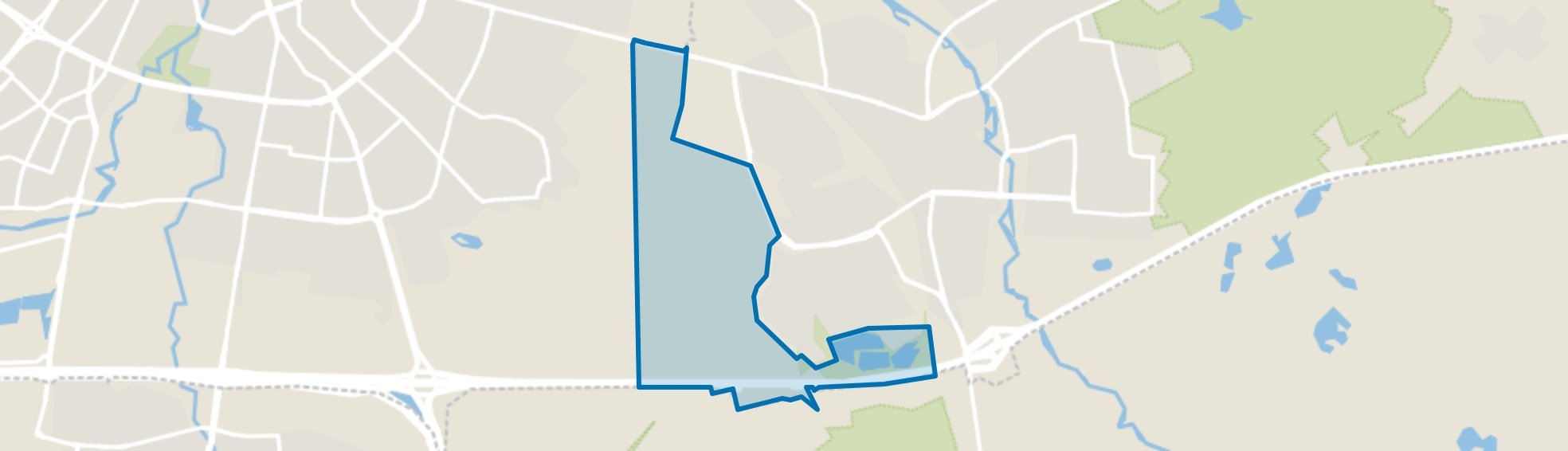 Buitengebied Geldrop- West, Geldrop map