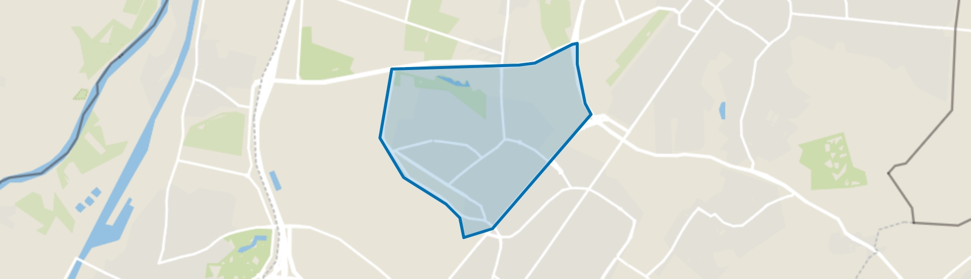 Lindenheuvel, Geleen map