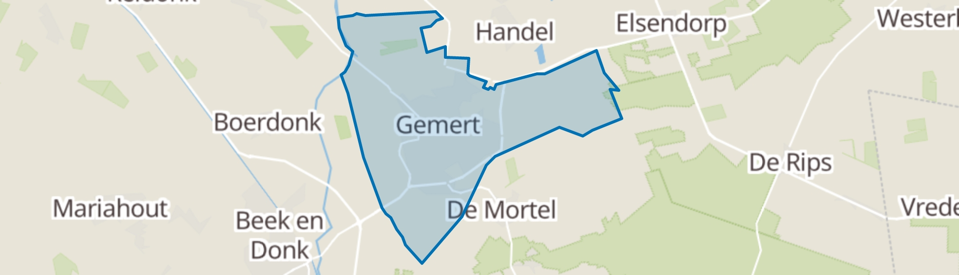 Gemert map