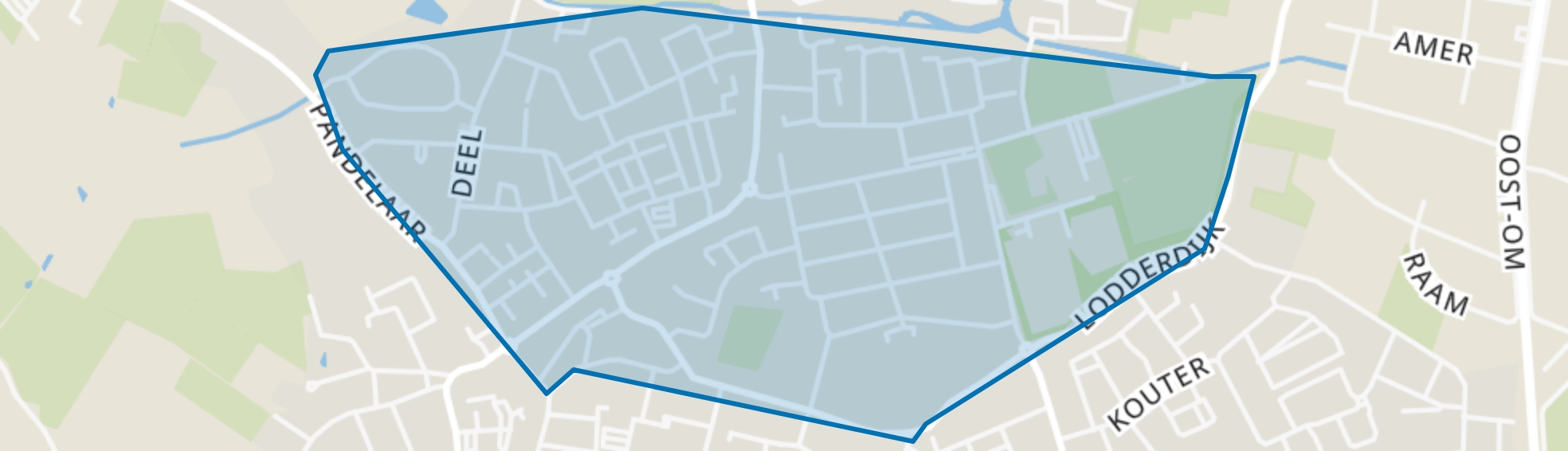 Gemert-Noord, Gemert map