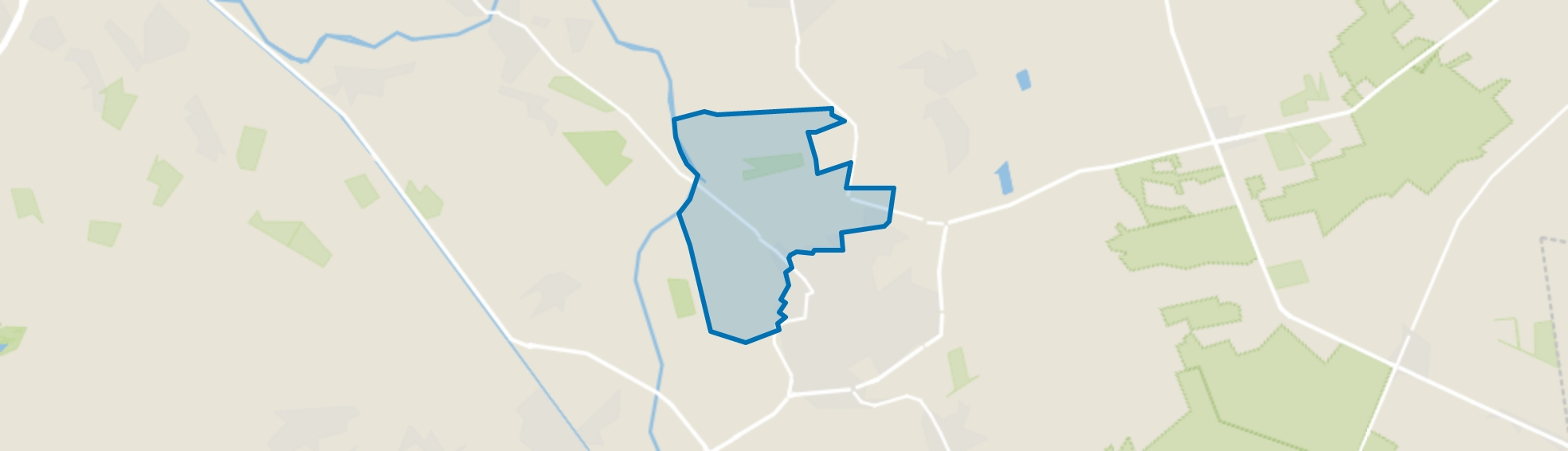 Verspreide huizen Kampen-Esdonk, Gemert map