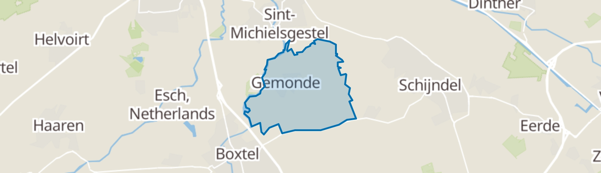 Gemonde map