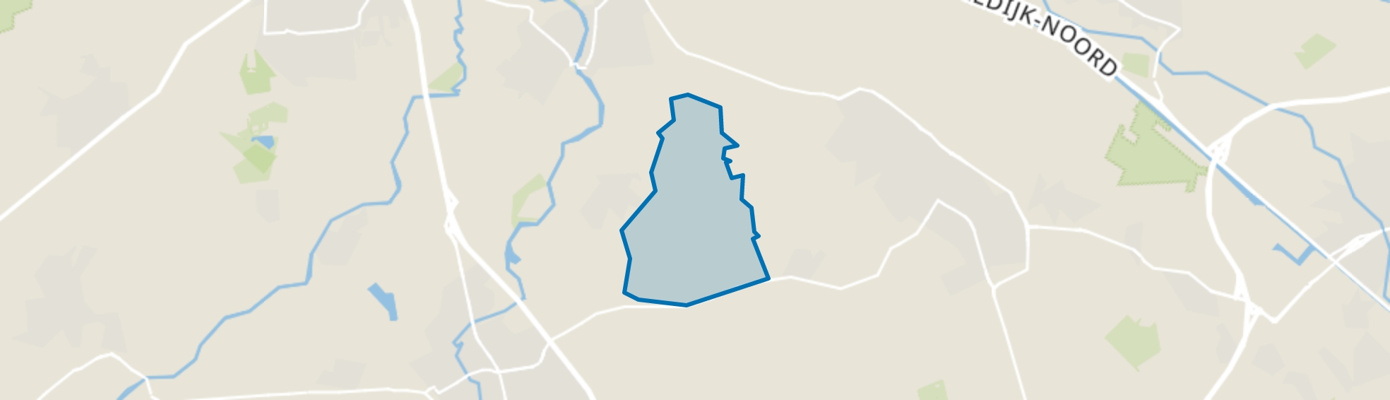 Verspreide huizen ten oosten van Gemonde, Gemonde map