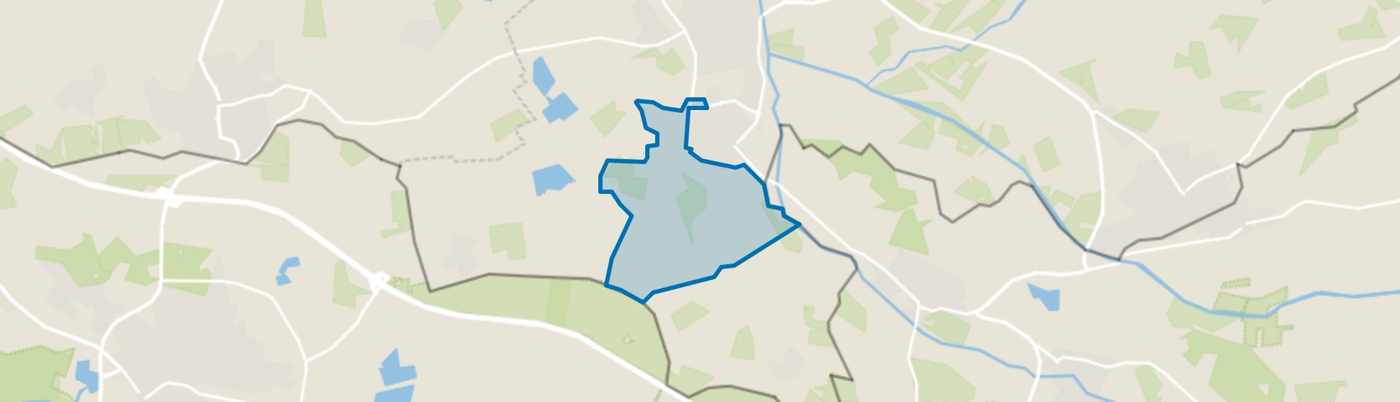 Verspreide huizen Gendringen, Gendringen map