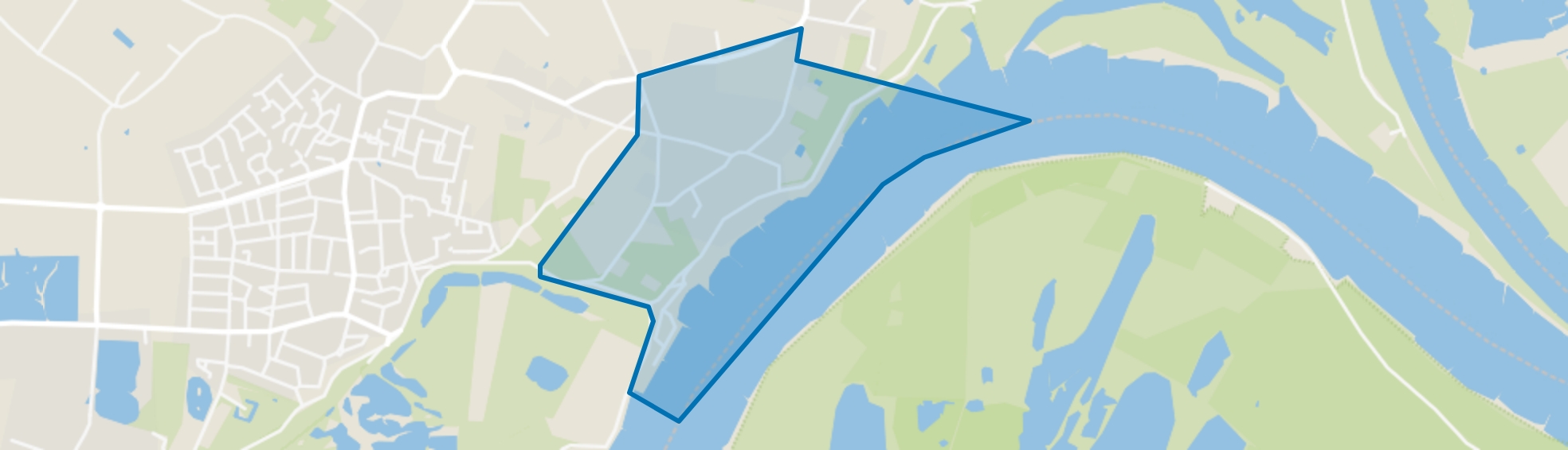 Hulhuizen, Gendt map