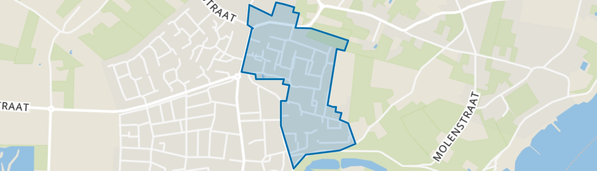 Molenwijk-Dries, Gendt map