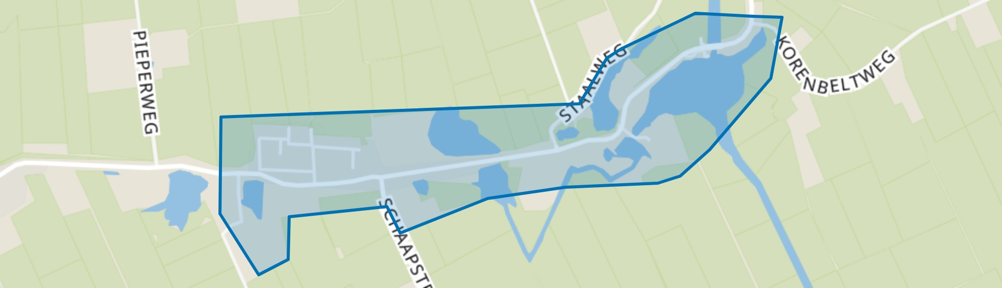 Kamperzeedijk-Oost, Genemuiden map