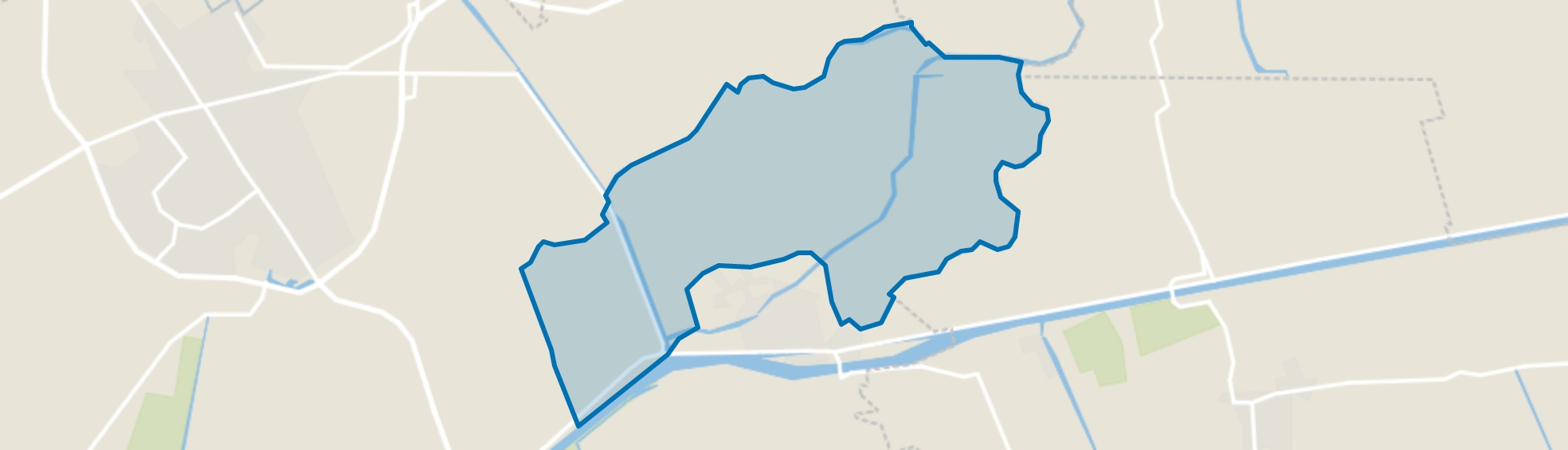 Verspreide huizen Gerkesklooster, Gerkesklooster map