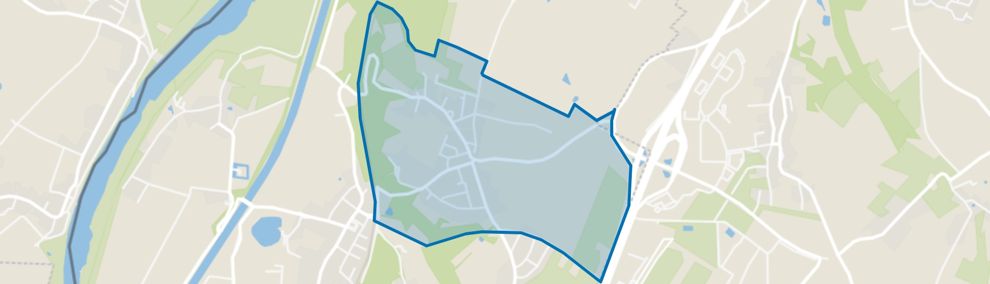 Hussenberg met Snijdersberg, Geulle map