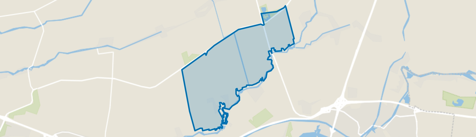 Giessenburg-Buitengebied-Noord, Giessenburg map