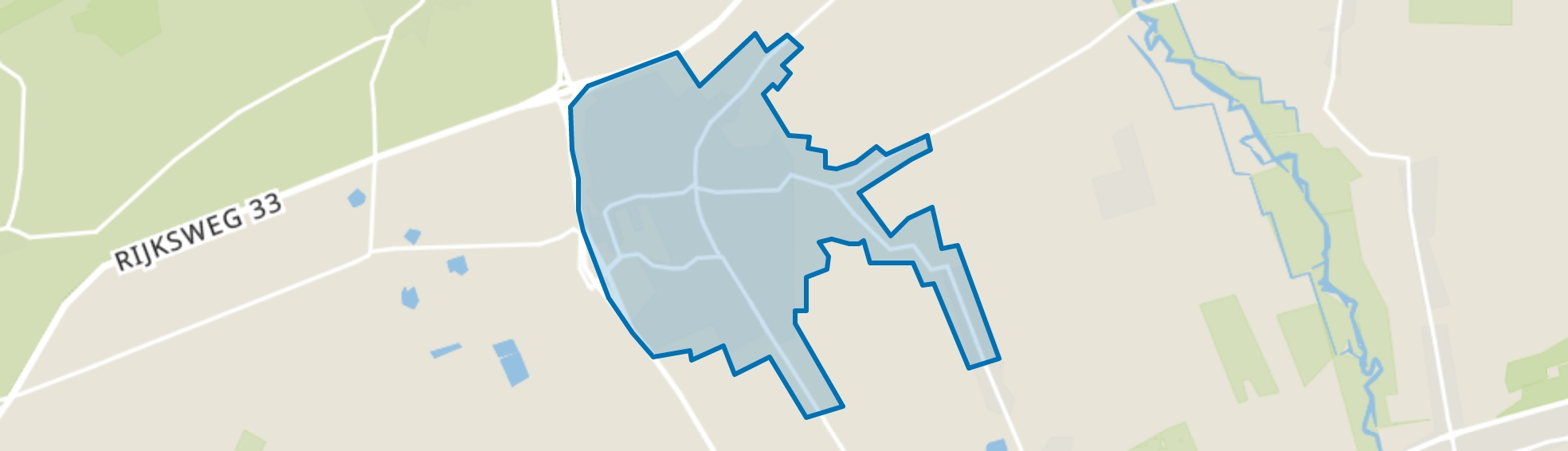 Gieten, Gieten map
