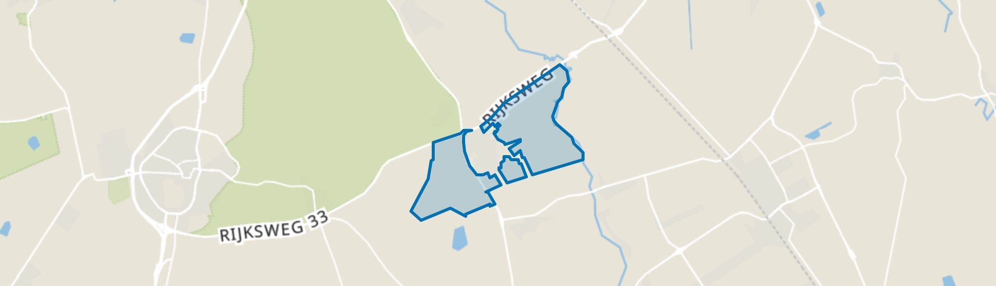 Verspreide huizen Gieten, Gieten map