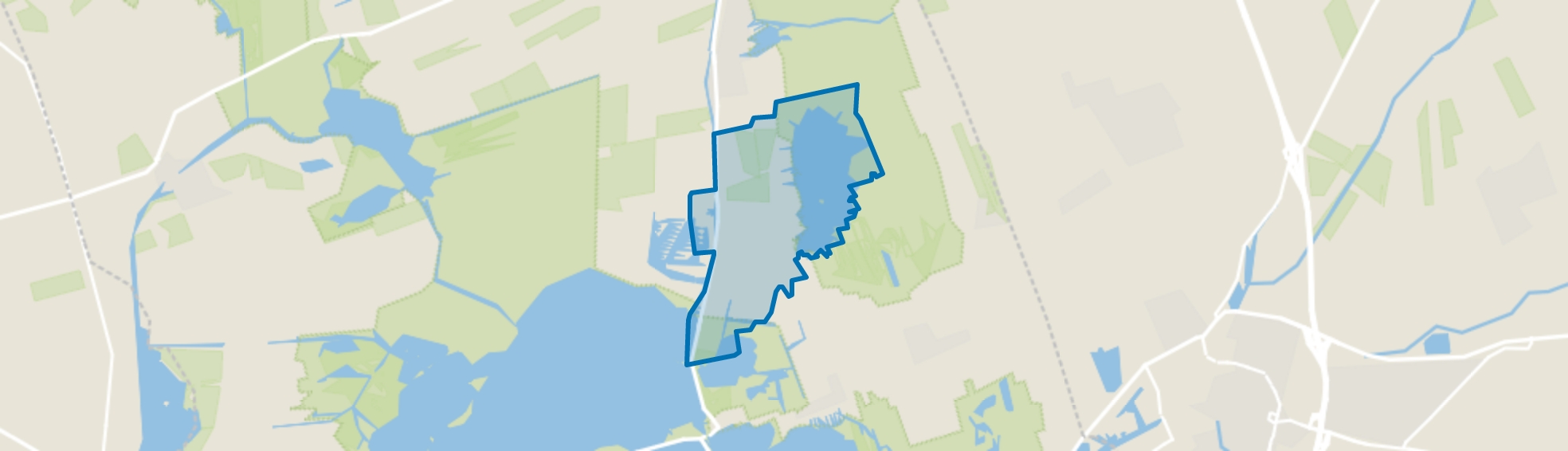 Giethoorn-Zuid, Giethoorn map