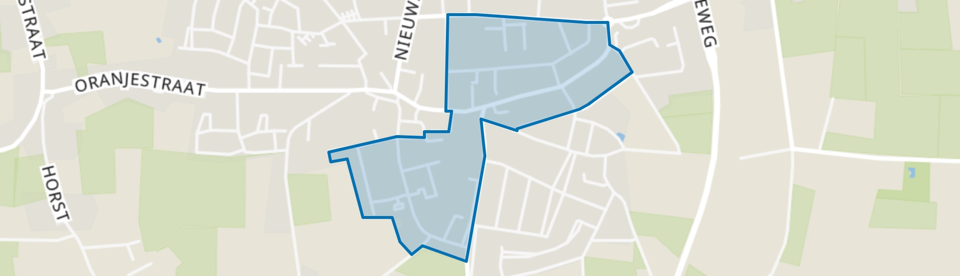 Centrumgebied Zuid Gilze, Gilze map