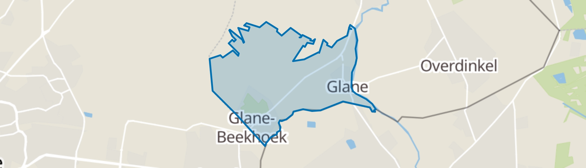 Glane map