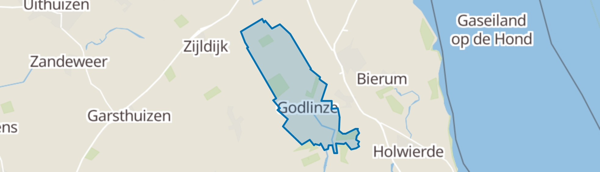 Godlinze map