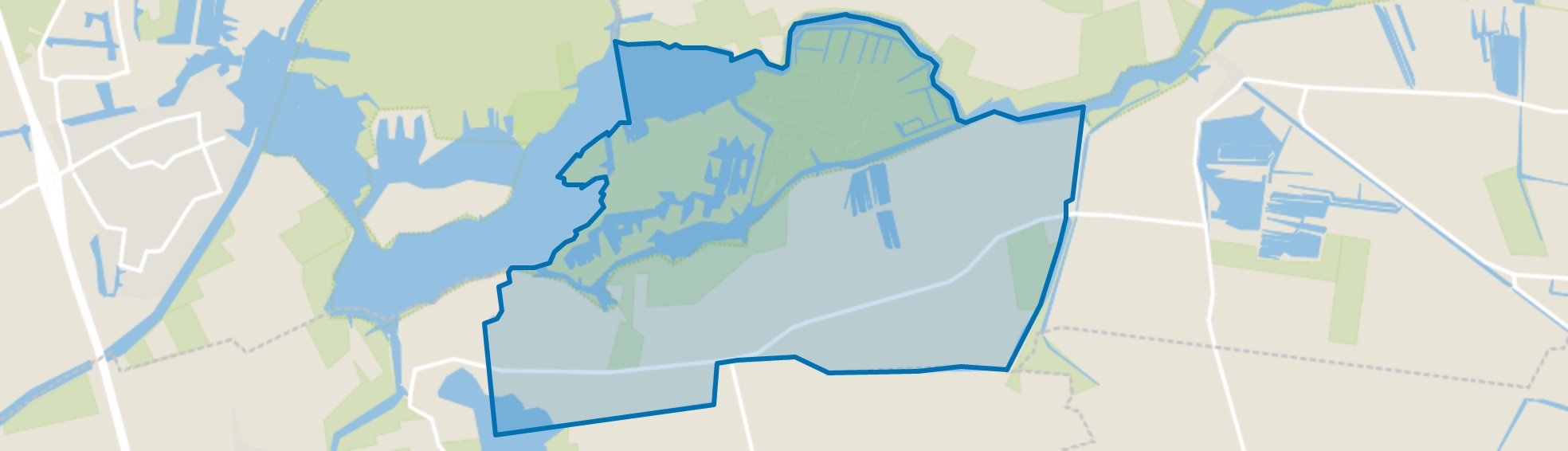 Goëngahuizen, Goëngahuizen map