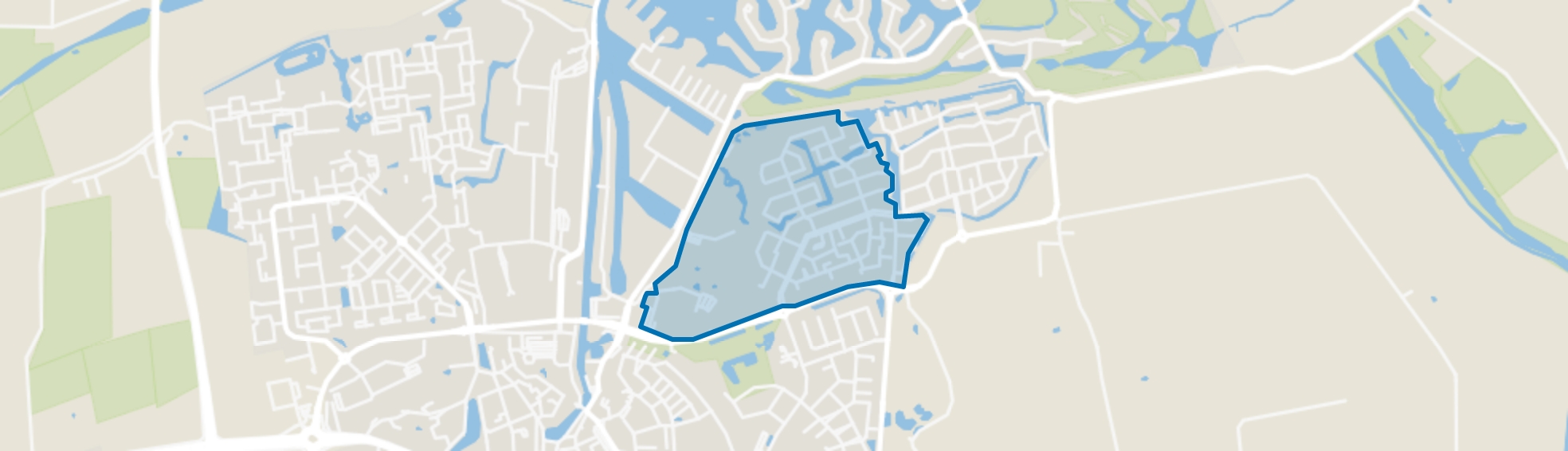 Goes-Noordoost, Goes map