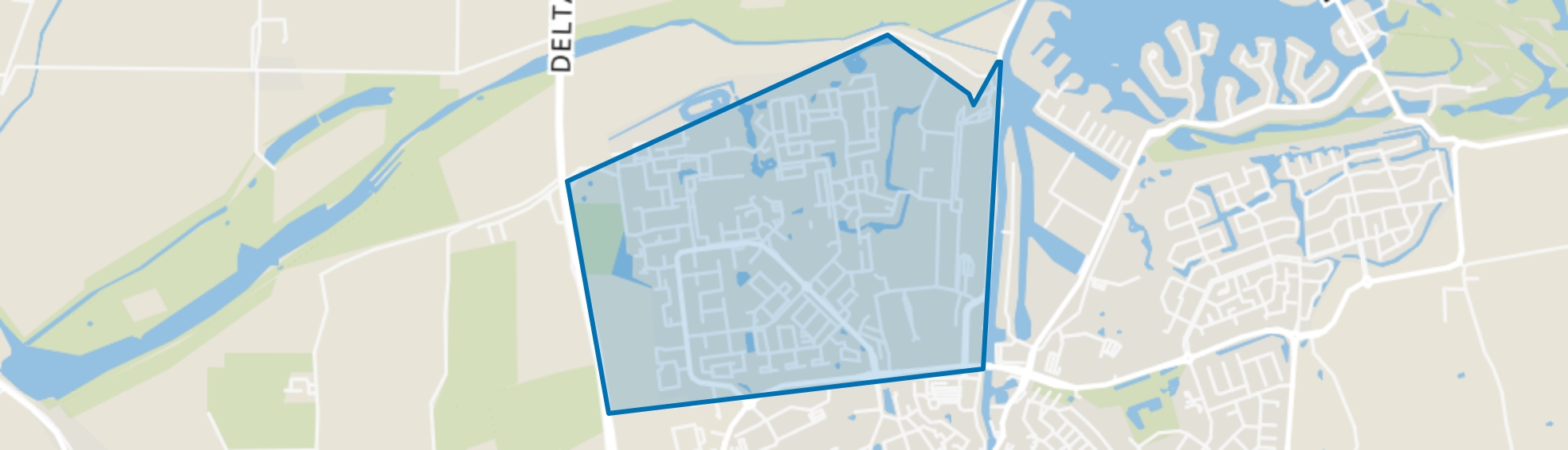 Goes-Noordwest, Goes map