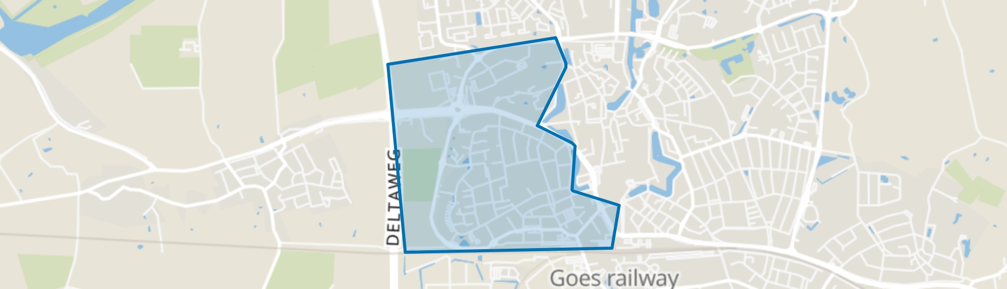 Goes-West, Goes map