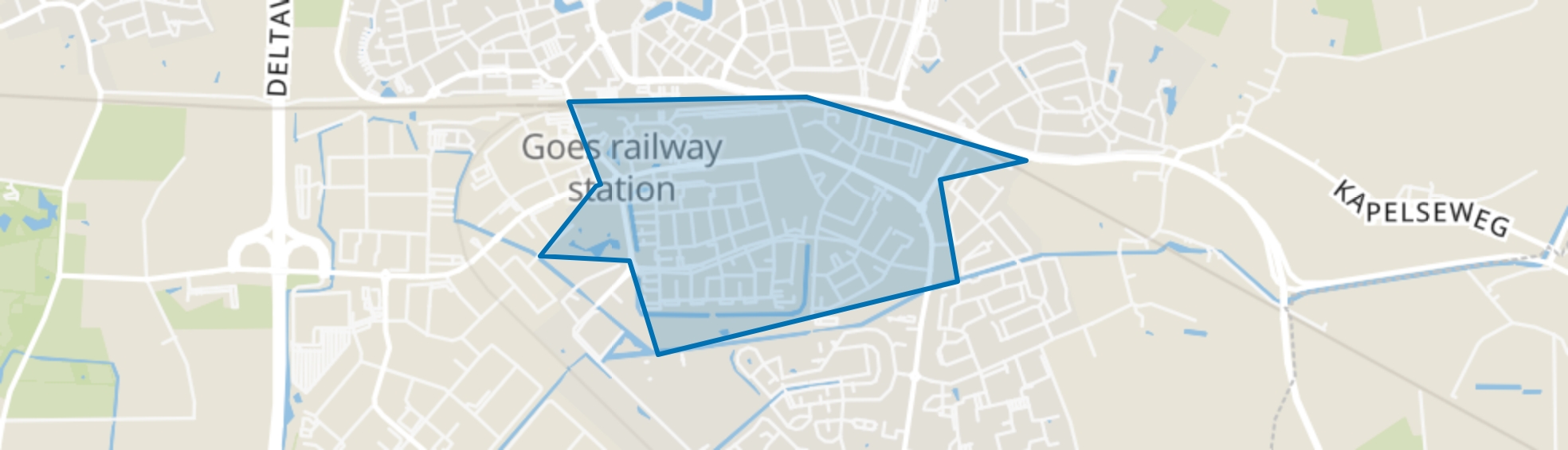 Goes-Zuid, Goes map