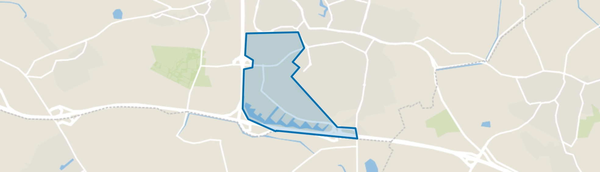 Industrieterrein De Poel, Goes map