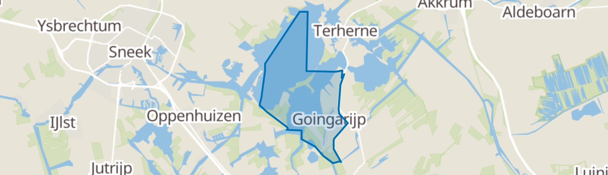Goingarijp map