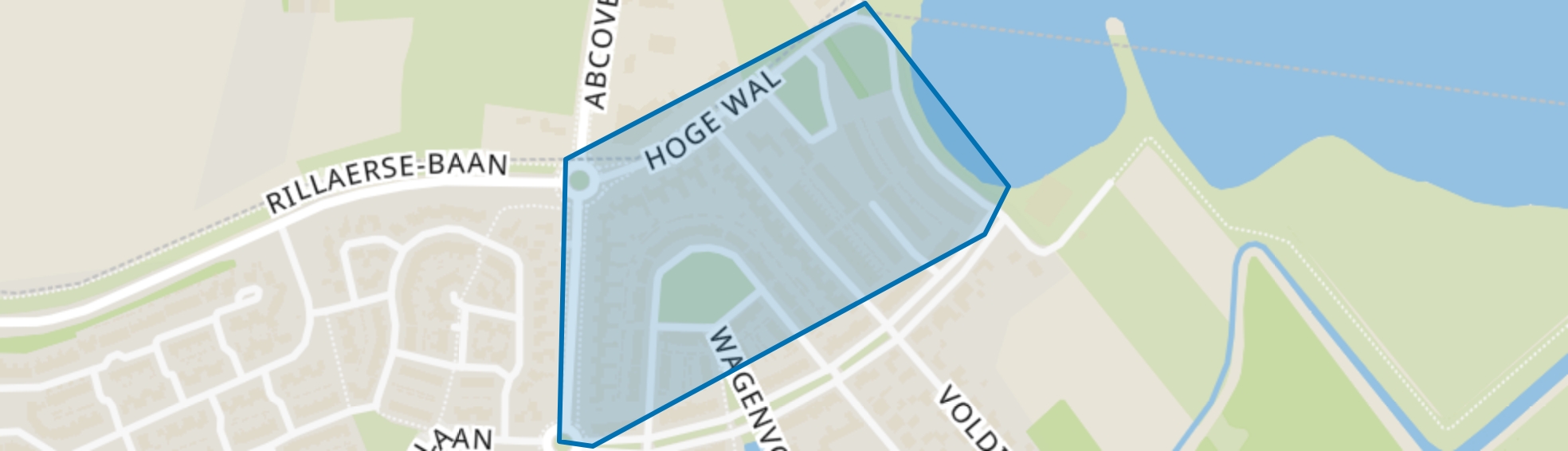 De Hoogte, Goirle map