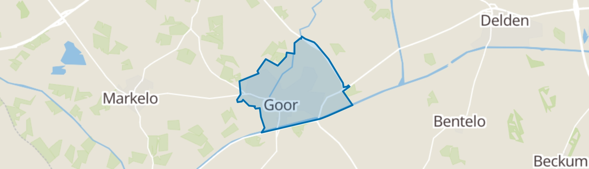 Goor map