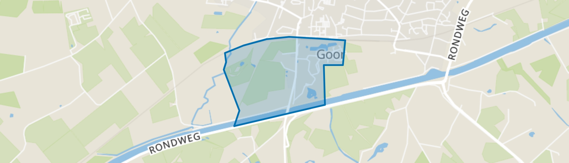 Waterhoek, Goor map