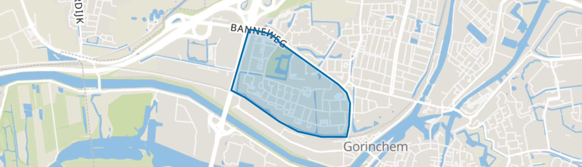 Gildenwijk, Gorinchem map