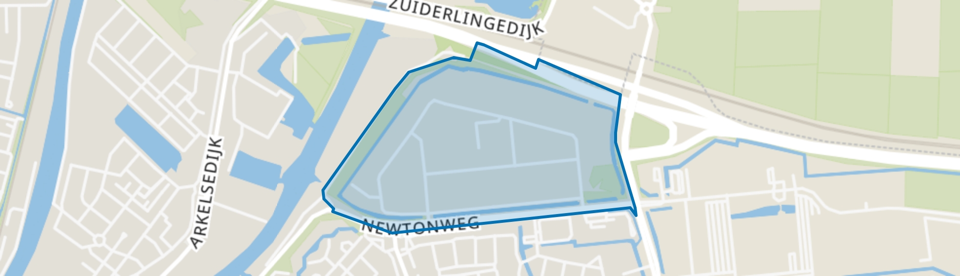 Oost I, Gorinchem map