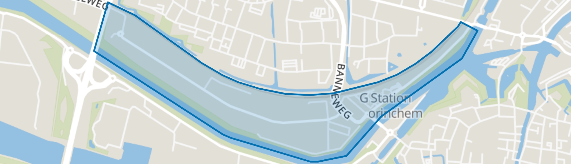 Schelluinsestraat, Gorinchem map