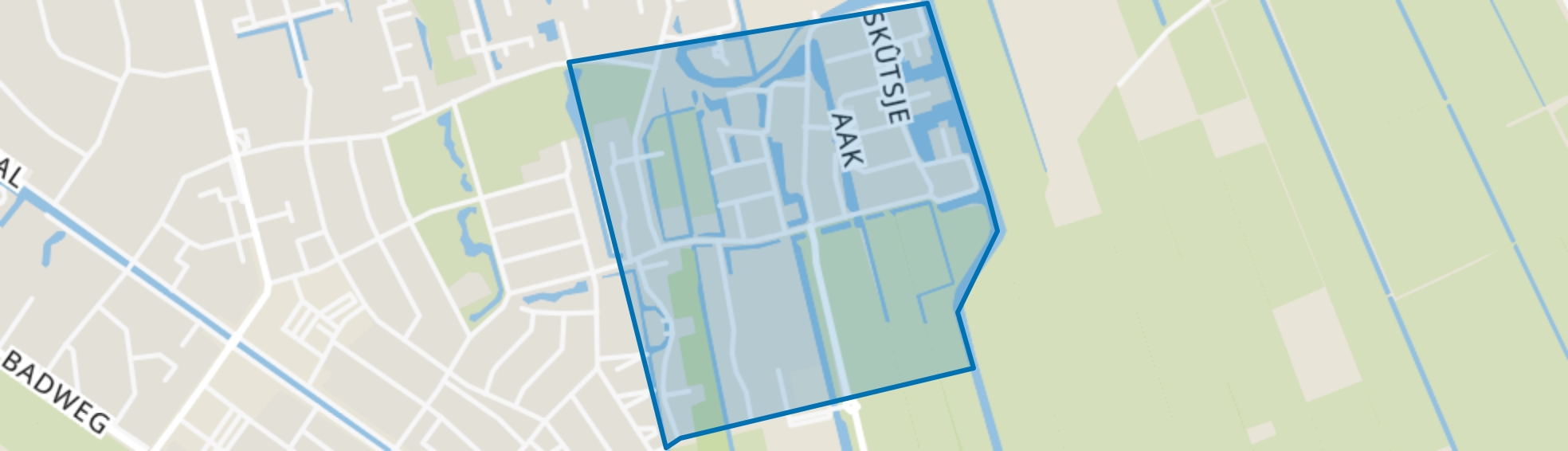 Gorredijk-Loevestein, Gorredijk map