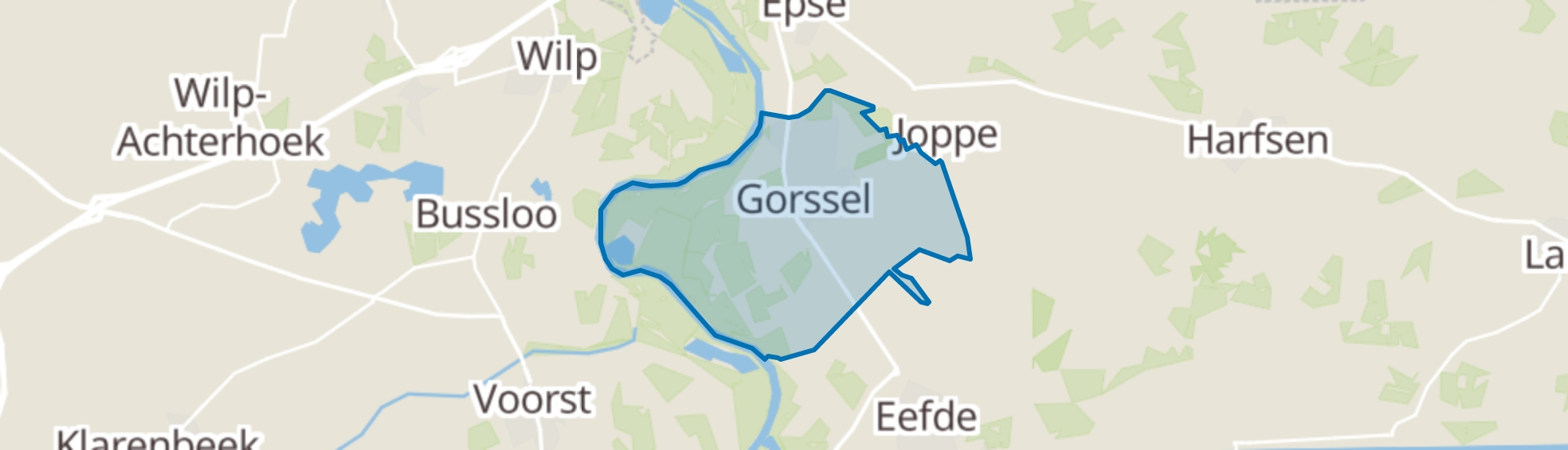 Gorssel map