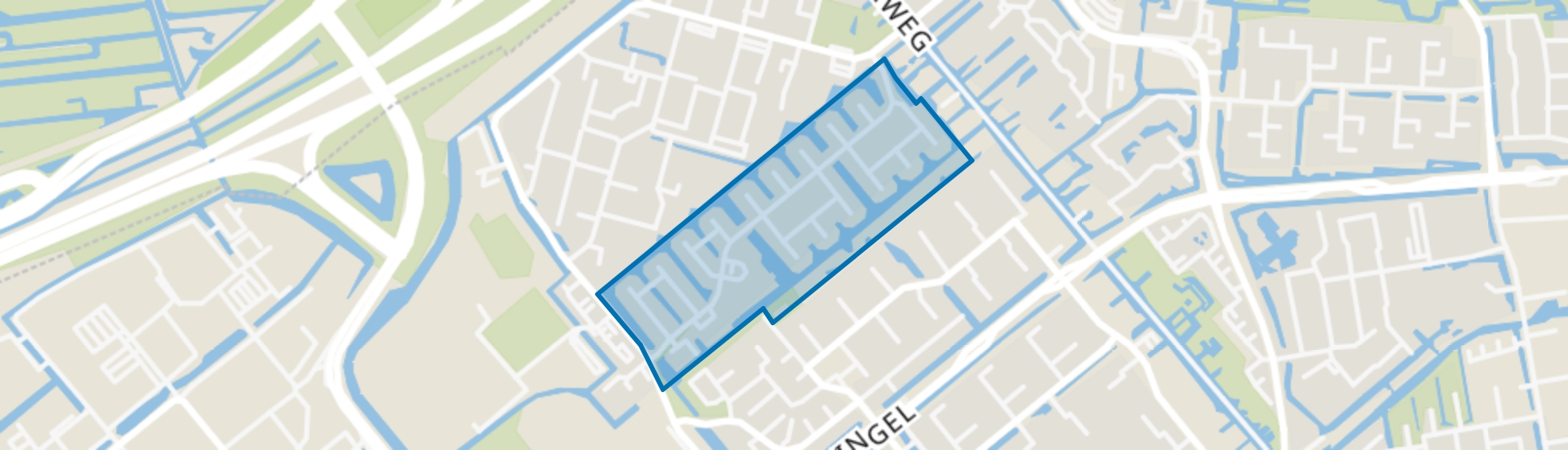 Gaardenbuurt, Gouda map